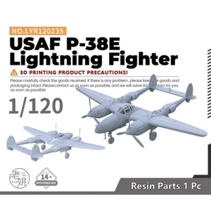 Yao's Studio LYR120235 1/120 Military Model Kit USAF P-38E Lightning Fighter - Bild 1 von 4
