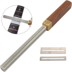 Guitar Fret Crowning File Fretboard Fret File Multifunction Dressing Tool - Picture 1 of 9