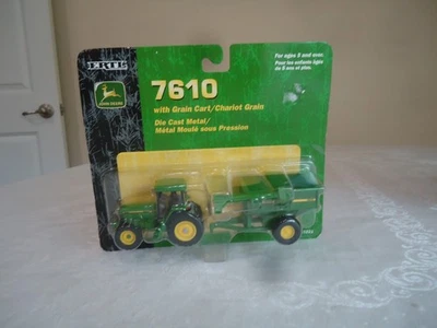 ERTL 1/64 John Deere 7610 Tractor with Grain Cart - Image 1 of 4