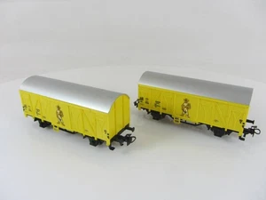 2 piezas Primex 4544 vagón plátano amarillo, usado sin embalaje - Imagen 1 de 4