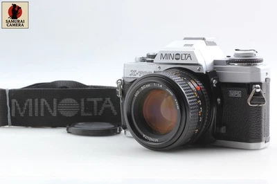 🎄Rare Silver [A MINT] Minolta X-700 SLR 35mm Film Camera New MD 50mm f1.4 JAPAN - Image 1 of 4