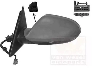 VAN WEZEL 0342827 Außenspiegel Seitenspiegel Links Asphärisch Beheizt mit Memory - Bild 1 von 4