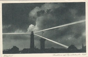 Helgoland, Leuchtturm mit Signalstation bei Nacht gl1927 F6081 - Bild 1 von 2