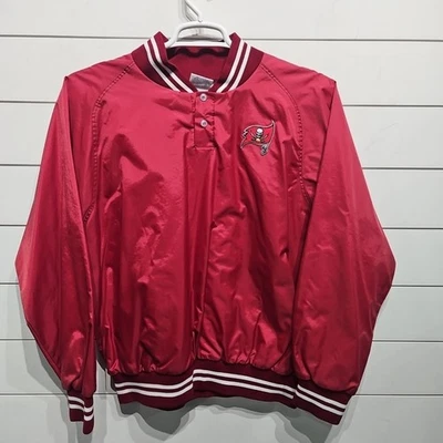 De Colección Tampa Bay Buccaneers NFL Fútbol Pullover Equipo Chaqueta Universitaria Para Hombres Mediana Foto 1 de 4