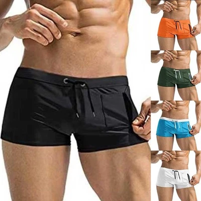 Pantaloncini da bagno uomo neri stringati perfetto mix di moda e comfort - Immagine 1 di 4