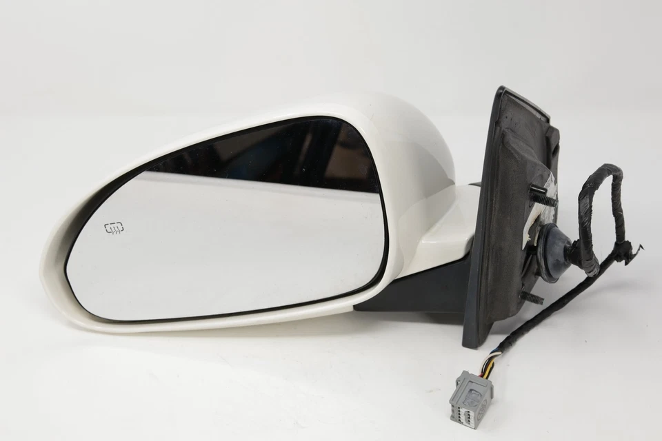 Espejo retrovisor lateral del conductor Buick Enclave 2008-2012 plegable eléctrico OEM blanco 25867090 Foto 1 de 4