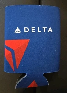 DELTA AIR LINES BIRRA/SODA KOOZIE - Foto 1 di 2