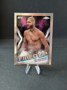 2024 Topps Chrome UFC - Fired Up Jiri Prochazka - Bild 1 von 1