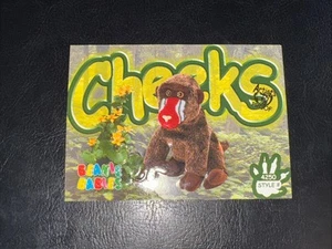 1999 Ty Beanie Baby Trading Card 2nd Edition Series 3 Artist Proof Cheeks #71 - Picture 1 of 3