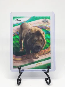 Simba 2025 Topps Chrome Disney #195 Green Wave Refractor #/99 - Picture 1 of 2