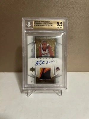 Monta Ellie Rookie Auto 2005 Upper Deck Exquisite RPA /225 BGS 9.5/10 - Image 1 of 2