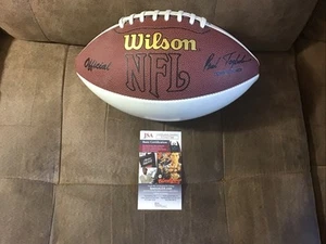 Brian Westbrook Eagles, Official NFL Ball & Autograph COA JSA See Pics - Picture 1 of 4