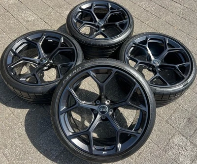 4 ORIGINAL 20" ALU SOMMERRÄDER AUDI RS4 RS5 8W 275/30R20 97Y 8W0601025GJ FREIHAU - Bild 1 von 4