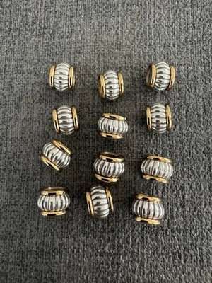 Brighton Mara Spacer Two Tone Silver Gold Tone - Image 1 of 2