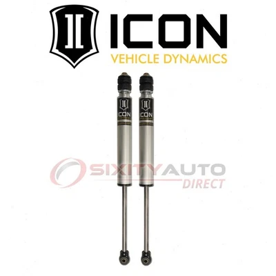 2 pc ICON Front Shock Absorber for 2005-2019 Ford F-350 Super Duty - Spring ck - Imagem 1 de 4
