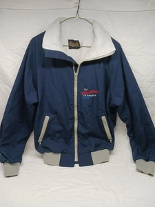 Vintage 90's Chevy The Heartbeat Of America Bomber Jacket Med/LG  - Picture 1 of 6