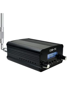 (76)7W 1W Long Range FM Transmitter with LCD & 3.5mm Audio Cable - Ideal... - Picture 1 of 3