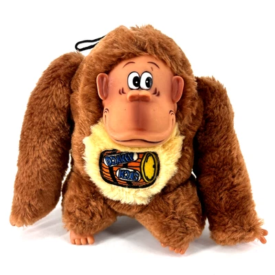 Vtg 1982 Donkey Kong Plush Nintendo Of America Licensed Etone Stuffed Toy 80s - Image 1 of 4