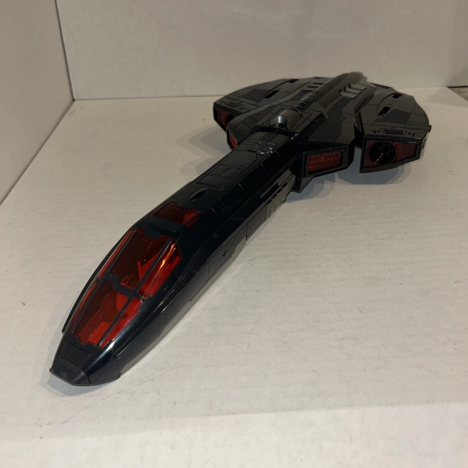 De colección Hasbro 2008 GI Joe Cobra Night Raven Jet Incompleto Funciona Foto 1 de 4
