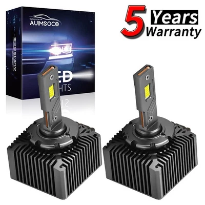 For BMW	550i GT xDrive 2010-2016 Base Hatchback 4-Door LED Headlight D1S Bulbs - Изображение 1 из 4