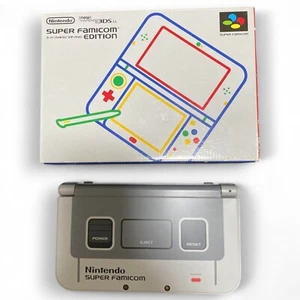 Super Famicom Limited Model Nintendo 3DS LL XL Japan Model Console USED - Picture 1 of 10