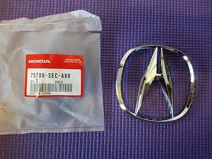 Fits Genuine Acura TSX RDX Front Grille "A" Chrome Emblem Badge 75700-SEC-A00 - Picture 1 of 2