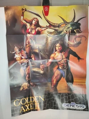 Golden Axe 2 II Poster: Sega Genesis - Image 1 of 3