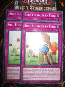 YU-GI-OH! PLAYSET (LOT DE 4) BOUC EMISSAIRE EN FUITE AGOV-FR080 NEUF EDITION 1 - Picture 1 of 1