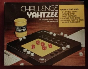 Vintage 'Challenge Yahtzee' Game (1974) Complete/EUC - Picture 1 of 7