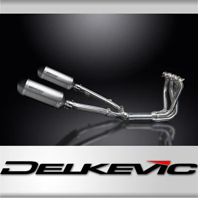 Silenciadores escape completo Honda CBR1100XX Blackbird 1996-09 4-2 10" X-Oval titanio Foto 1 de 4