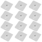  12 PCS Non- Marking Screw Stickers Picture Hanger Nail Photo Frame