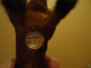 Vintage Handwork Kunstlerschutz West Germany Buffalo - Picture 1 of 7