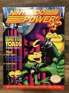1991 Nintendo Power Magazine Juni-Ausgabe #25 mit POSTER Battletoads Top - Bild 1 von 5