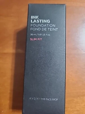 Avon The Face Shop Ink Lasting Foundation Slim Fit N60~ NIB Discountinued  - Image 1 of 4
