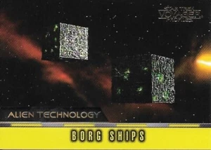 Star Trek Voyager Profiles Skybox 1998 Alien Technology AT-3 Borg Cube - Picture 1 of 2