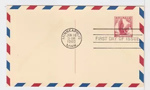 TurtlesTradingPost - Airmail 5c Postal Card 1960 FDC #UXC3 - Picture 1 of 1