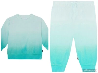 CONJUNTO MOLETOM MOLO DISC SIMEÃO CALÇA DE MOLETOM AZUL PACÍFICO TIE DYE 18M 1,5 Y - Imagem 1 de 4