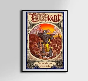 The Iron Giant canvas poster anime wall art home decor - Picture 1 of 8