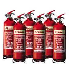 NEW BULK BUY: 1 LITRE FOAM FIRE EXTINGUISHER - HOME/OFFICE/CAR/BOAT 