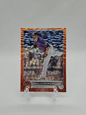 2022 Topps обновление оранжевая фольга #US40 Jhoulys Chacin /299 Colorado Rockies - Изображение 1 из 4