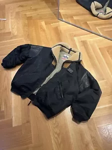 Vintage Chevignon Bonds France 46 Size 16 S Distressed Bomber Jacke Distressed - Bild 1 von 14