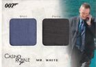 James Bond 007 Relic / Dual Costume Card DC05 Piece of Mr White's Shirt & Pants Only A$16.20 on eBay