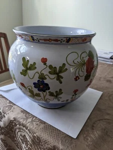 Vintage  Sigma Taste Setter Planter Hand Painted In Italy. - Picture 1 of 7