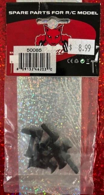 Redcat Part #50085: 4x16mm Countersunk Hex Machine Thread Screws (12pcs) - Image 1 of 1