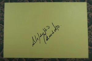 Alejandro Camacho - CINEMA MESSICANO - Bajo la metralla - Zurdo - Autografato 1983 - Foto 1 di 2