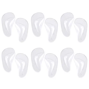 6 Pairs Arch Supports Cushions Self-Adhesive Arch Support Sandals Shoe Insert... - Picture 1 of 7