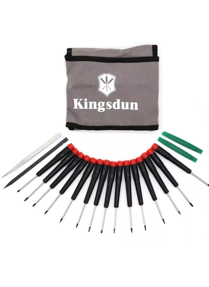 Screwdriver Sets Kingsdun Premium 19pcs Best Mini Precision Pentalobe Set for
