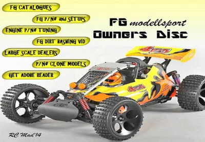 FG Owners Setup CD Part Numbers Diagrams Engine Video Marder BAJA Monster Beetle - Image 1 of 4