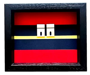 Royal Artillery Medal Case. Black Frame - Picture 1 of 7