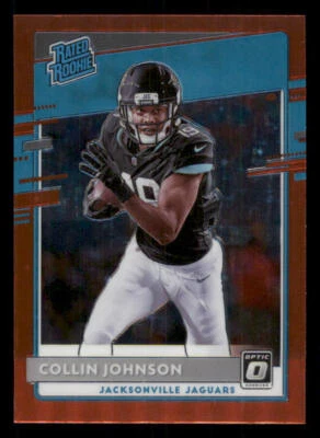 2020 Donruss Optic Red Stars #197 Collin Johnson RR - Image 1 of 2